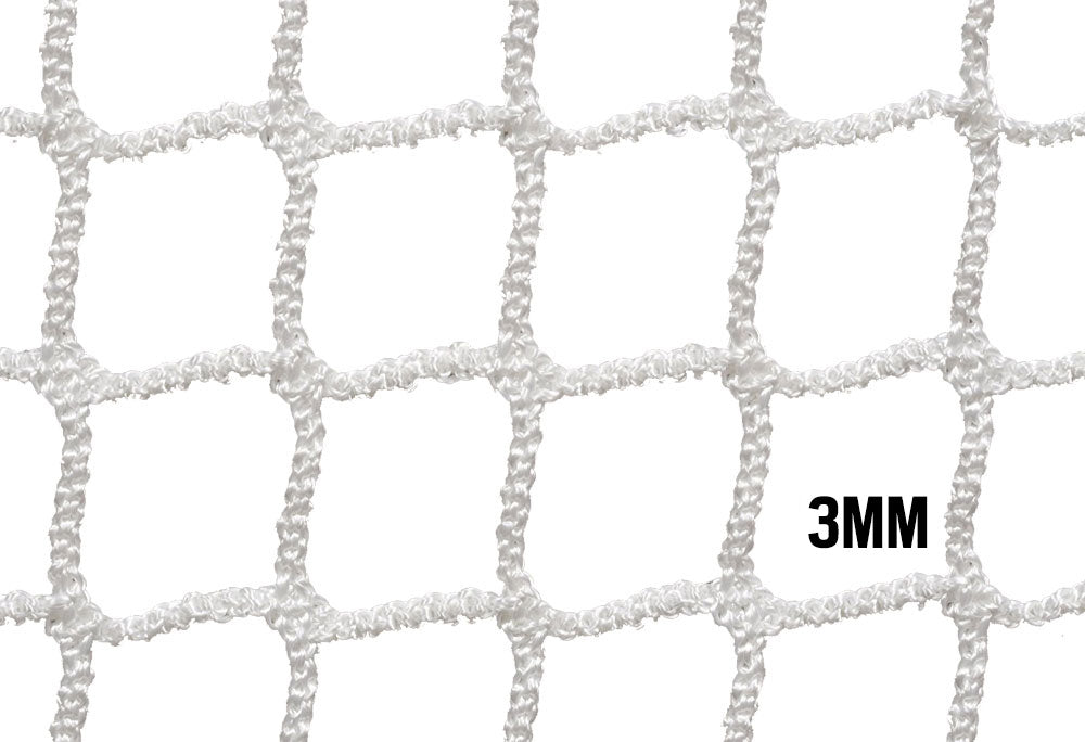 3mm  4x4 Lacrosse Replacement Net (White)