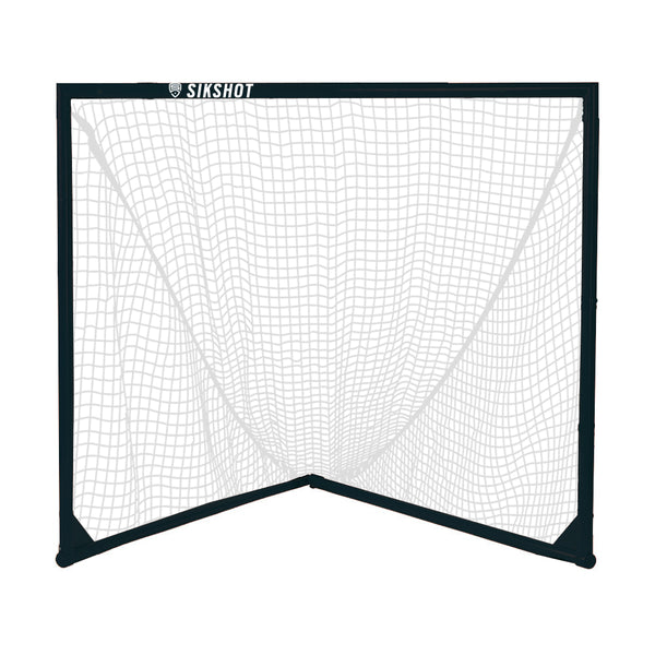 Black/White 4x4 Box Lacrosse Goal