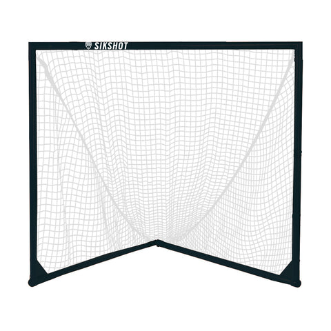 Black/White 4x4 Box Lacrosse Goal