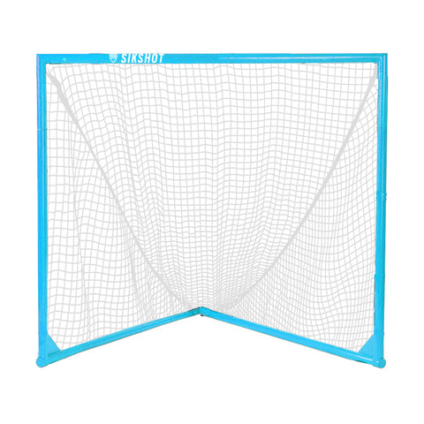 Sky Blue/White 4x4 Box Lacrosse Goal