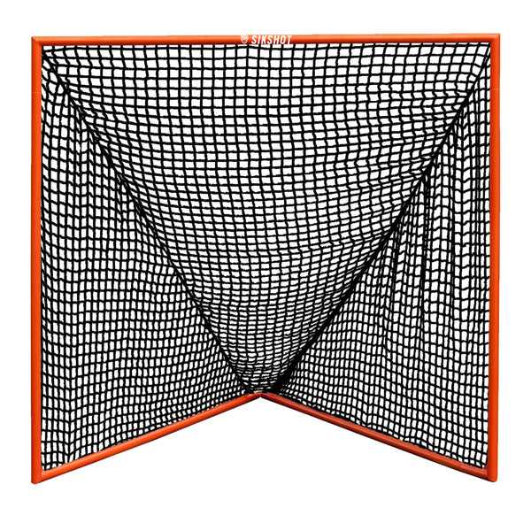 Orange Black 6X6 LACROSSE GOAL