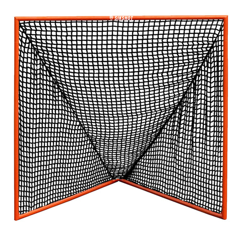 Orange Black 6X6 LACROSSE GOAL