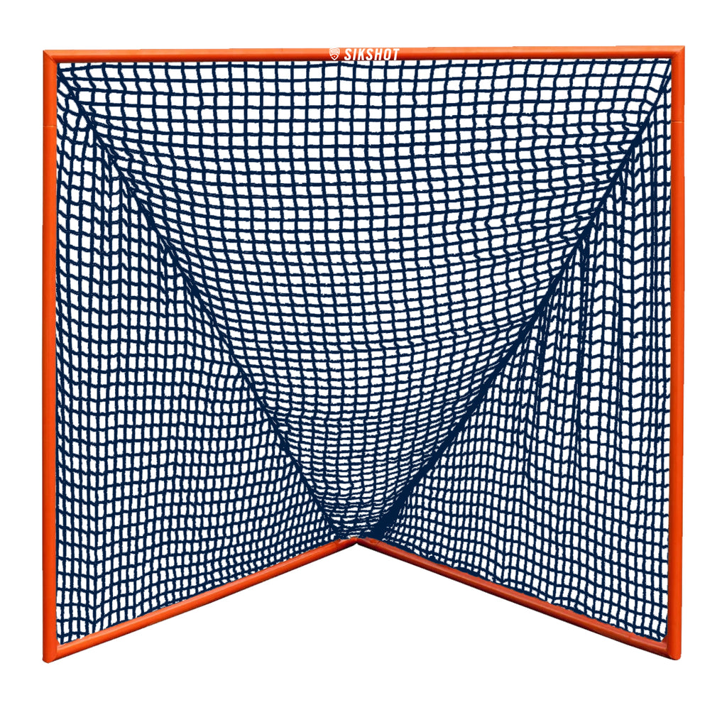 Orange Navy 6X6 LACROSSE GOAL