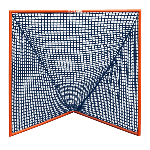 Orange Navy 6X6 LACROSSE GOAL