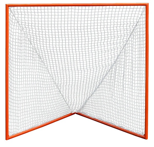 Orange White 6x6 Lacrosse Goal
