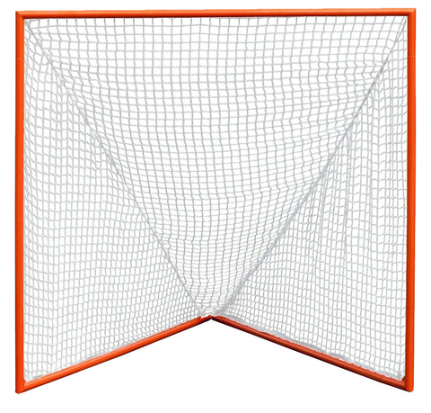 Orange White 6x6 Lacrosse Goal